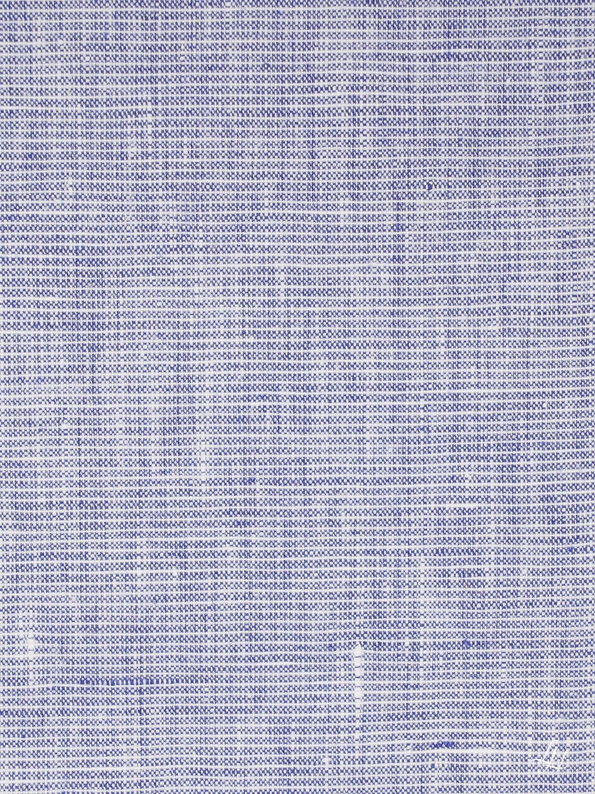 Tischtücher aus Reinleinen-fein mit feinen Querstreifen in Blau; Musterdetail